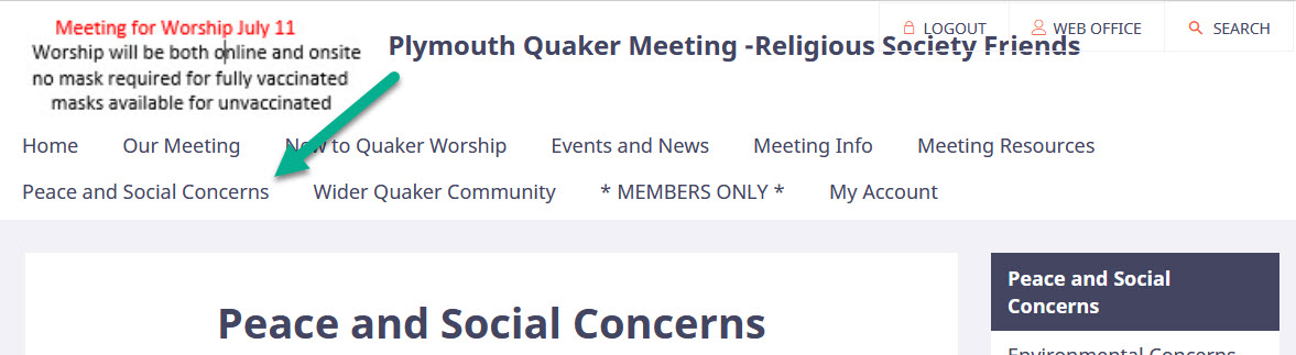 Peace and Social