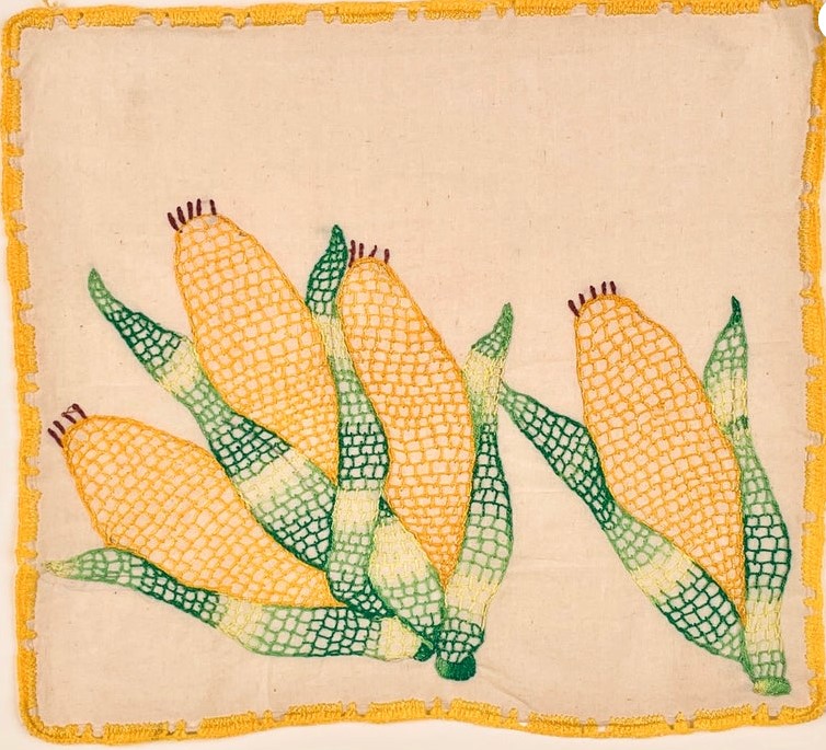 Embroidery by assylum seekers