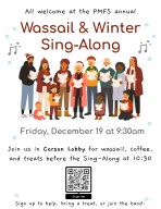 PMFS Wassail and Winter Sing-Along